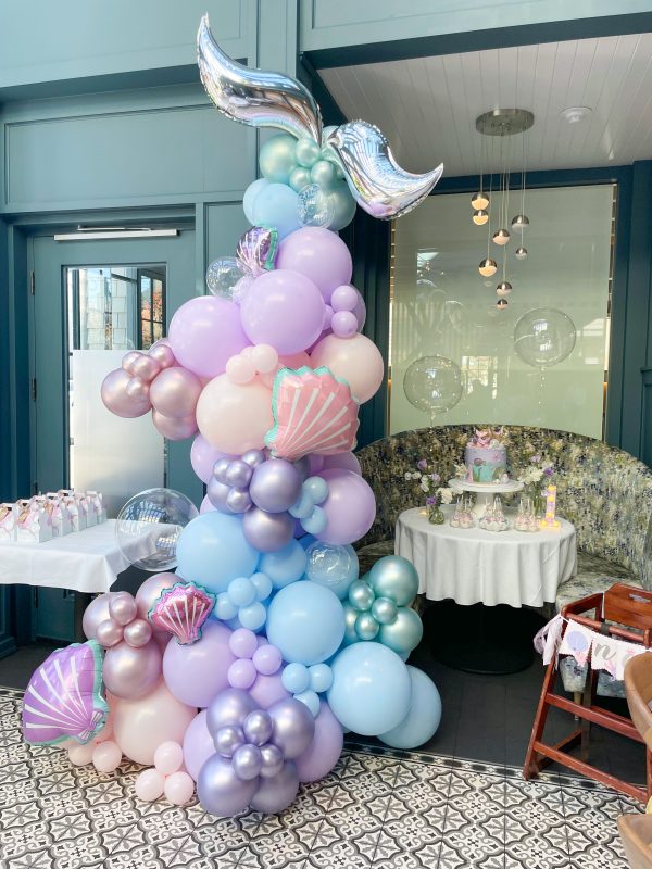 Mermaid Tail Balloon Garland