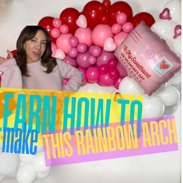 Organic Balloon Rainbow Class